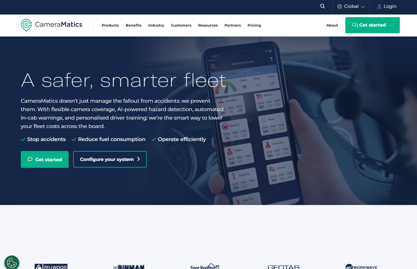 Camera Matics - Web Development - Homepage