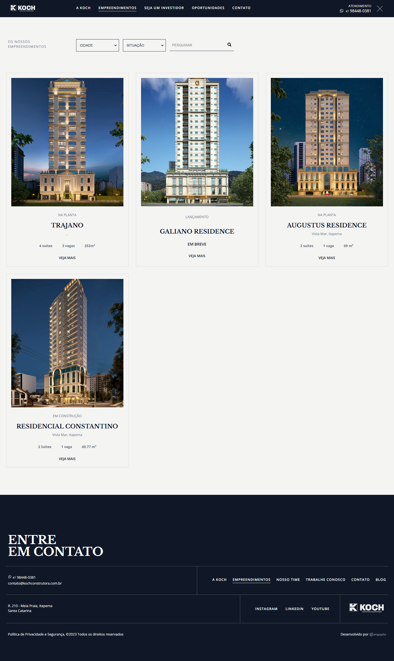 Leroye d'Or - Web Design - Homepage